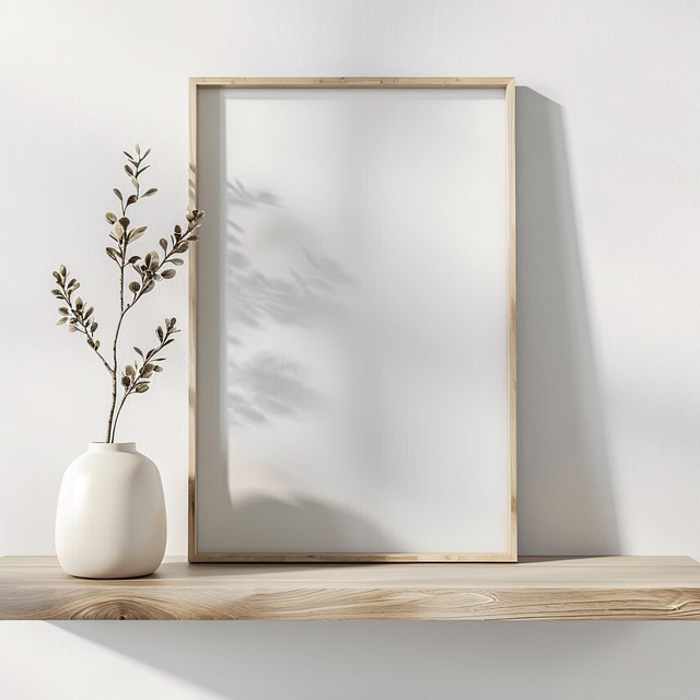 rośliny jako wiosenna dekoracja w stylu skandi